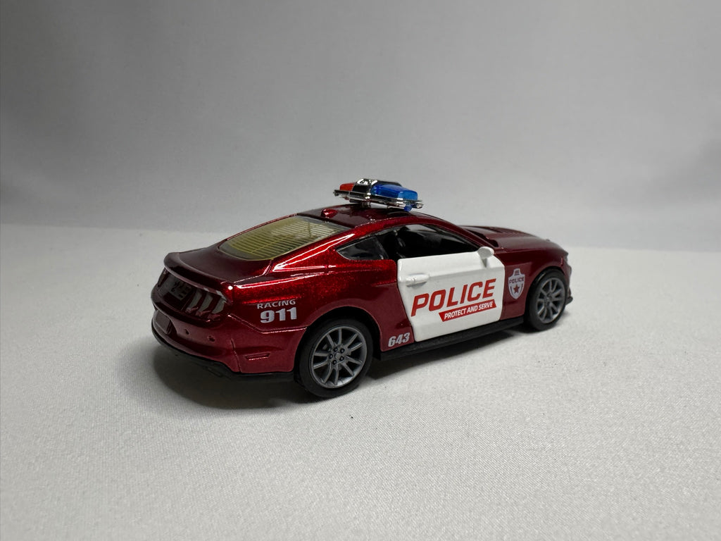 1:38 Ford Mustang Rot Police #131