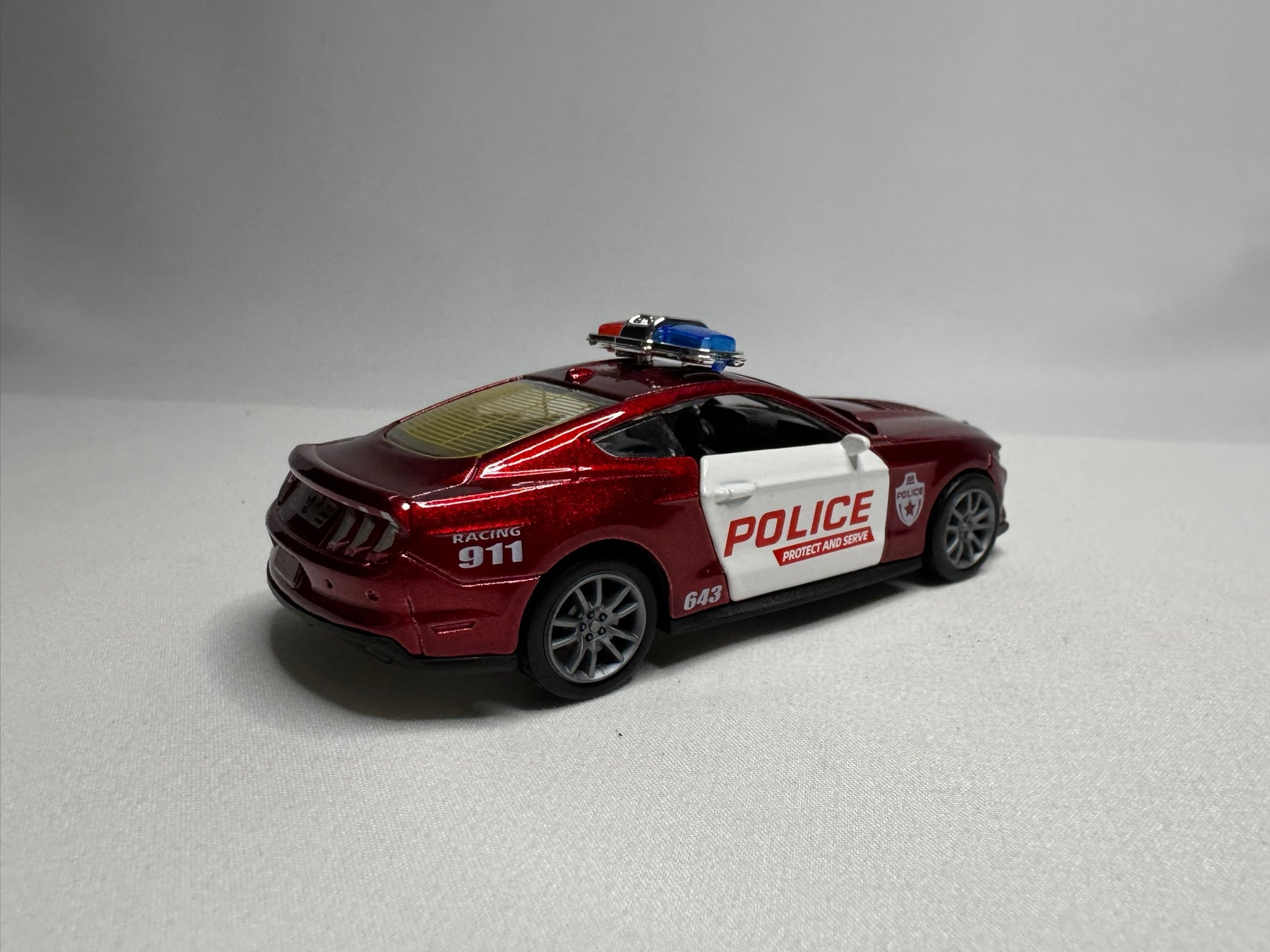 1:38 Ford Mustang Rot Police #131
