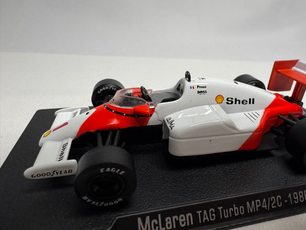 1:43 Atlas 1986 McLaren TAG Turbo MP4/2C #137