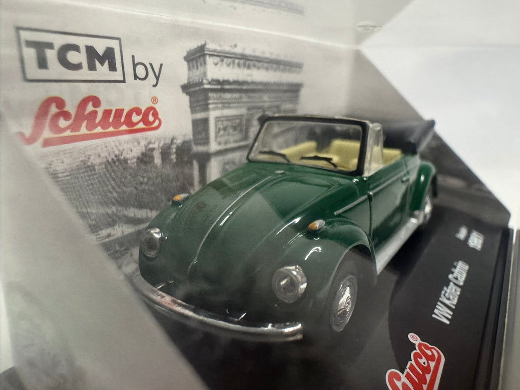 1:72 Schuco VW Volkswagen Käfer Cabrio 1961 Grün #163