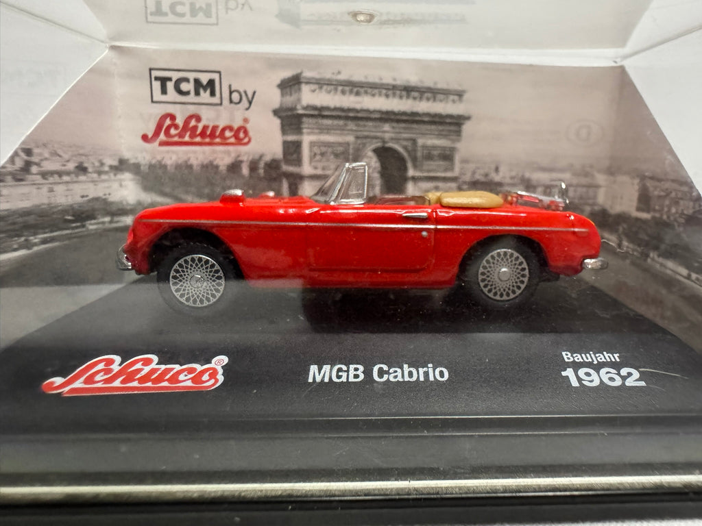 1:72 Schuco MGB Cabrio 1962 Rot #165