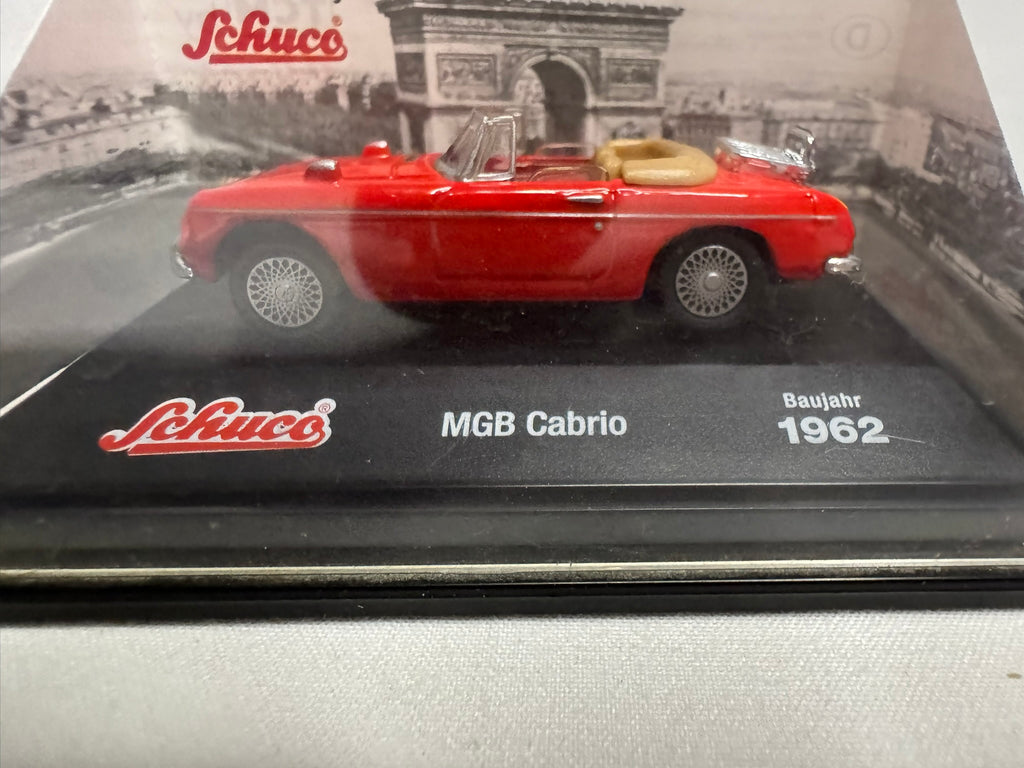 1:72 Schuco MGB Cabrio 1962 Rot #165