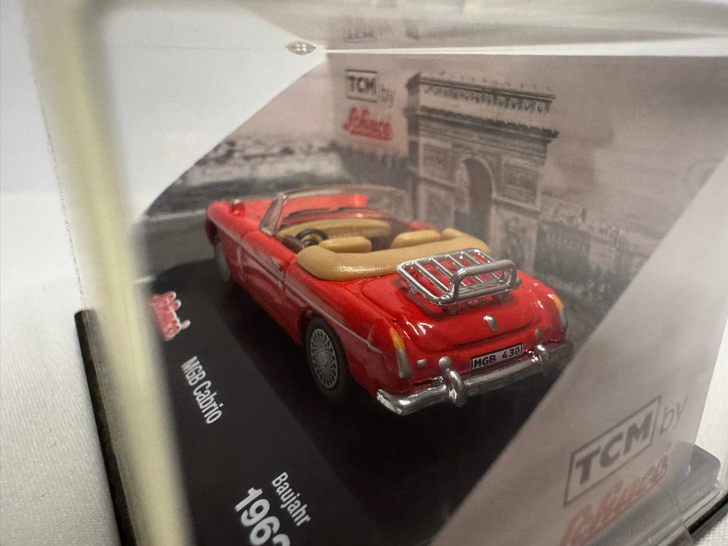 1:72 Schuco MGB Cabrio 1962 Rot #165