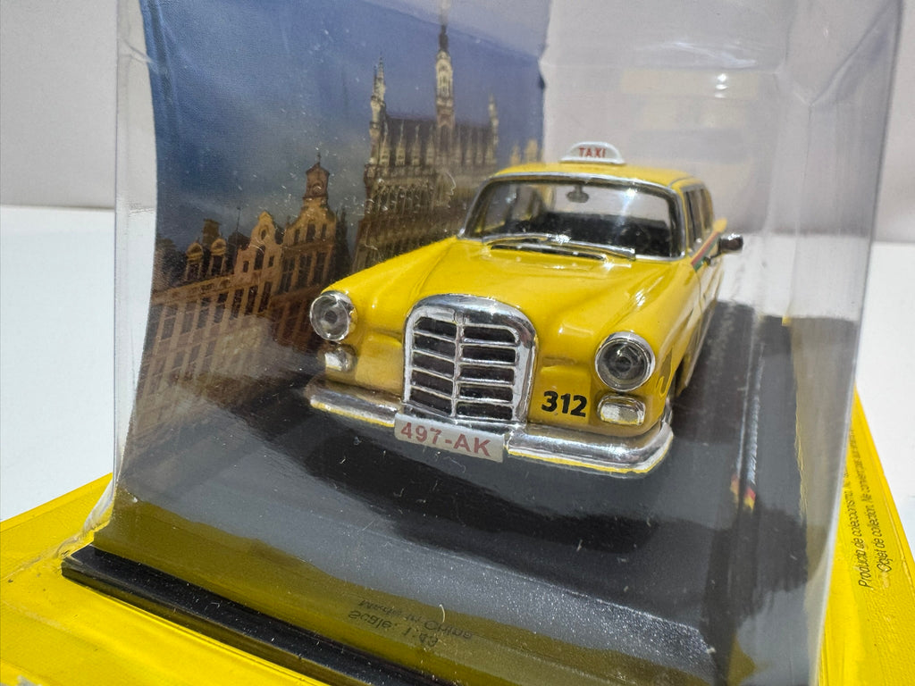 1:43 Mercedes-Benz 200D 1966 Taxi Yellow NEW