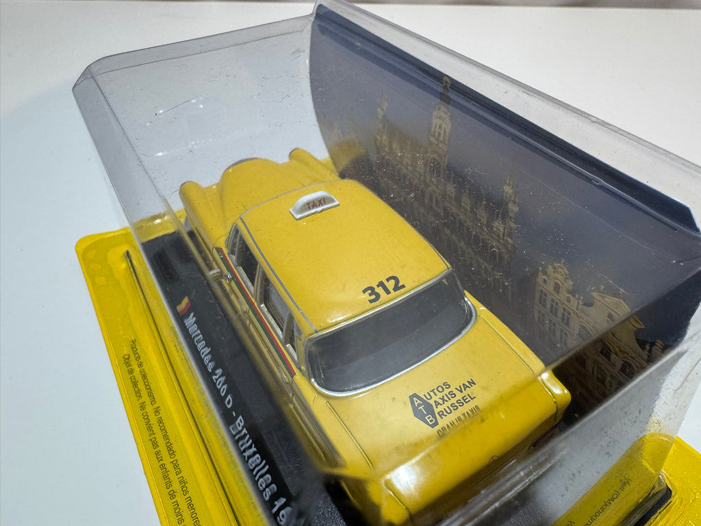 1:43 Mercedes-Benz 200D 1966 Taxi Yellow NEW