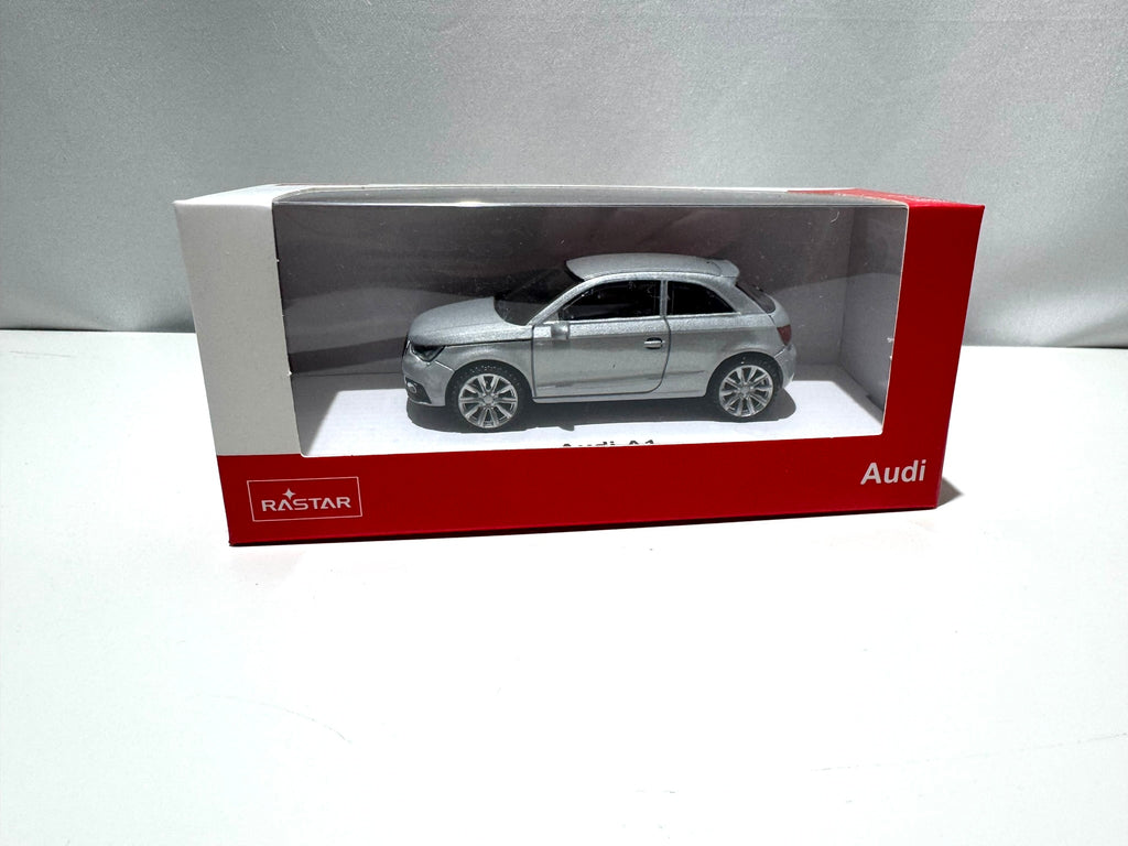 1:43 Audi A1 2010–2018 Silver NEW Rastar