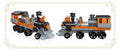 Lego Zug Minitrain 75 Stk West Train Locomotive Spielzeug #078